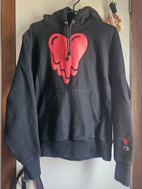 Emotionally Unavailable Champion Hoodie Reverse WeaveSize: Medium
